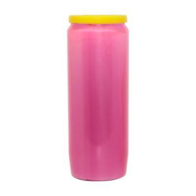 Bougies neuvaine Rose JouMaLongé