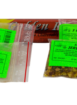 Lot Encens & Charbon