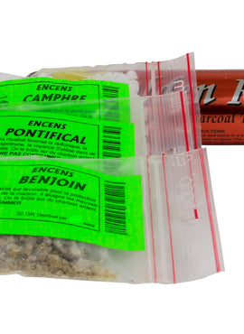 Lot Encens & Charbon